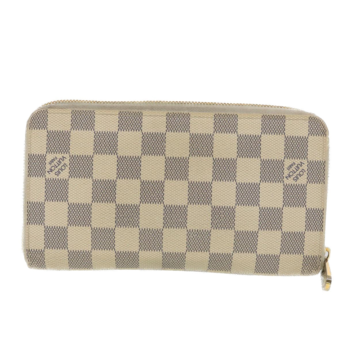 LOUIS VUITTON Damier Azur Zippy Organizer Long Wallet N60012 LV 38529