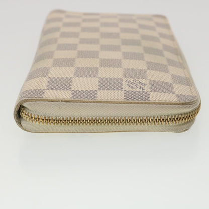 LOUIS VUITTON Damier Azur Zippy Organizer Long Wallet N60012 LV 38529