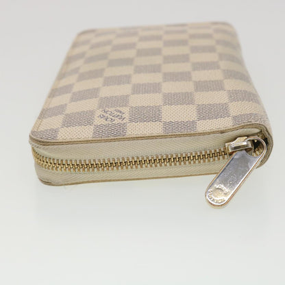 LOUIS VUITTON Damier Azur Zippy Organizer Long Wallet N60012 LV 38529