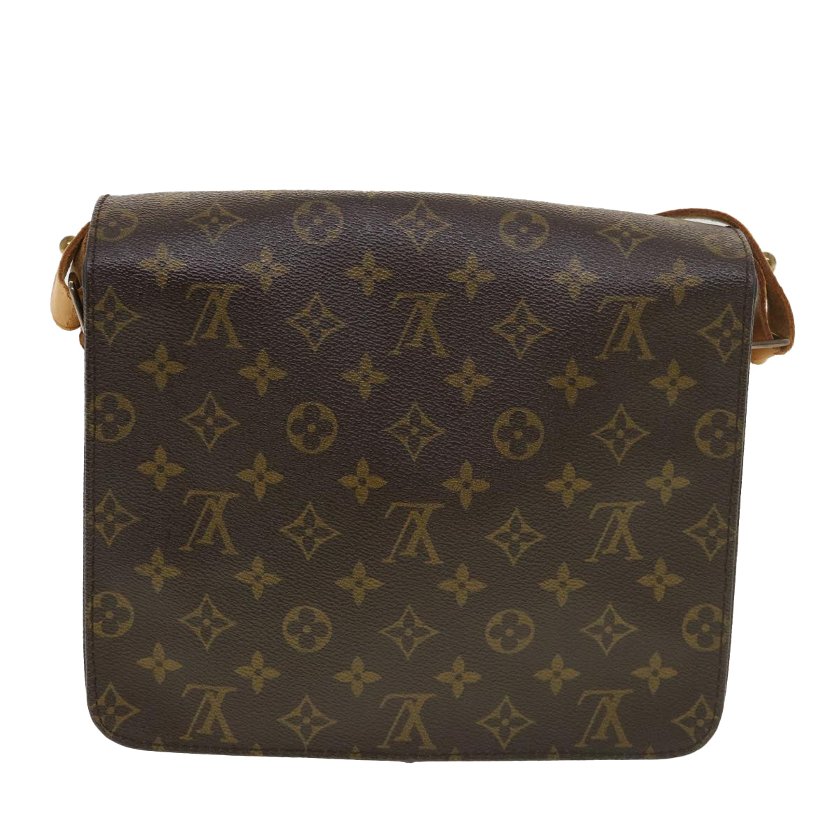 LOUIS VUITTON Monogram Cartouchiere GM Shoulder Bag M51252 LV 38540