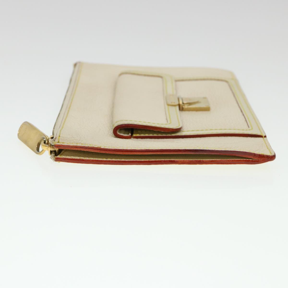 LOUIS VUITTON Suhari Anseparable GM Pouch White M91941 LV 38578