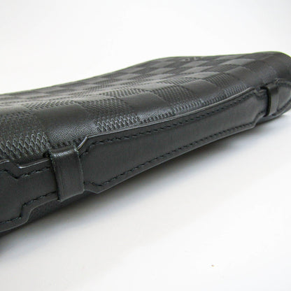 Louis Vuitton Black Canvas Zippy XL wallet accessories