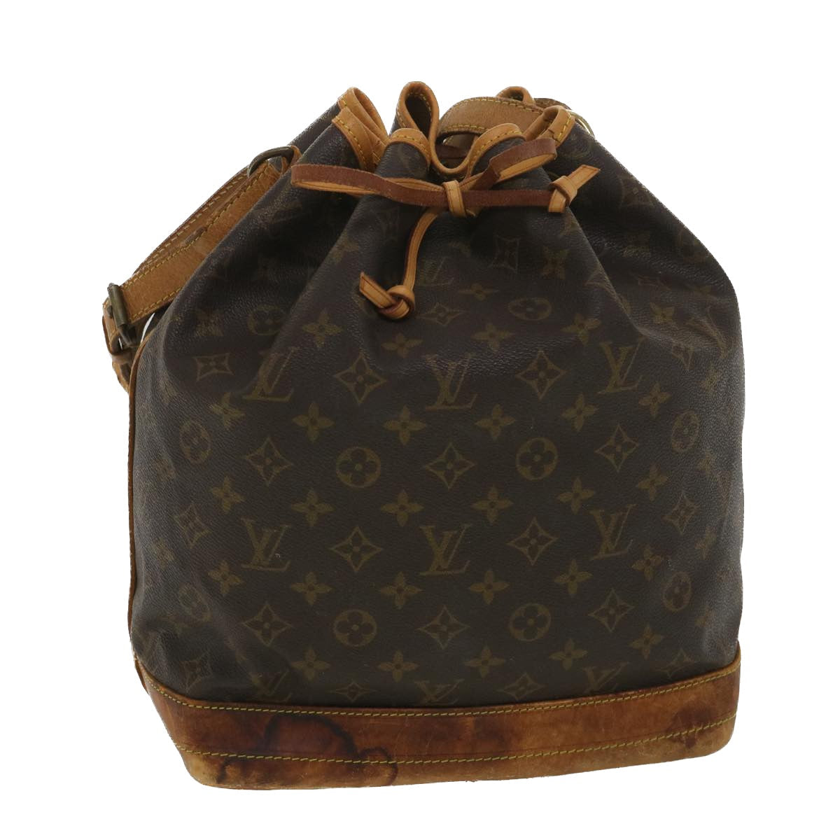 LOUIS VUITTON Monogram Noe Shoulder Bag M42224 LV 38624