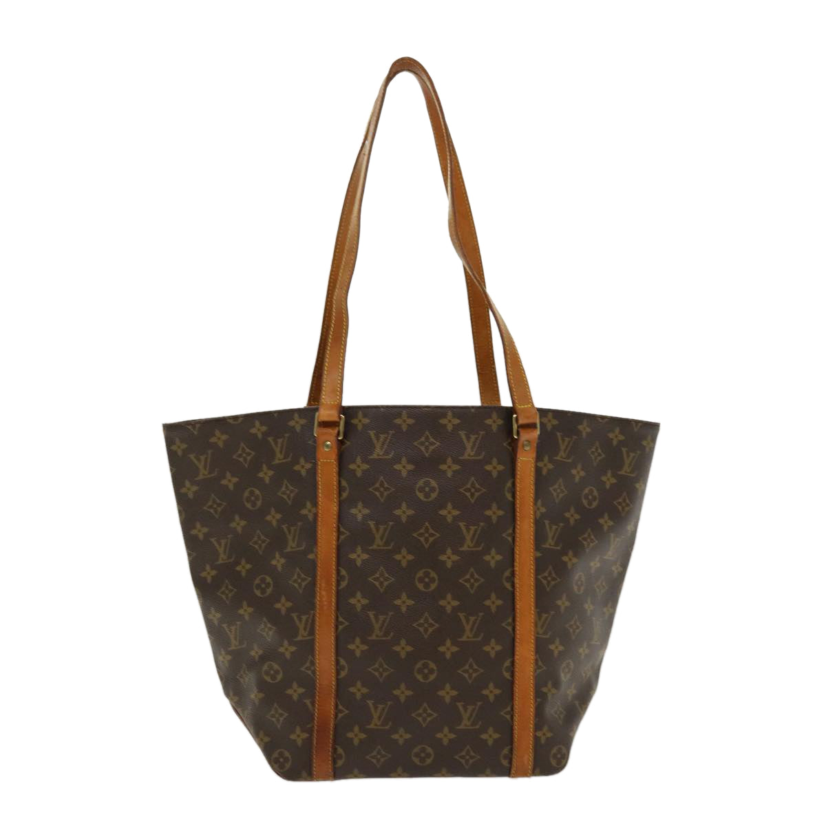 LOUIS VUITTON Monogram Sac Shopping Tote Bag M51108 LV 38627