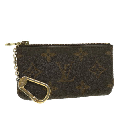 LOUIS VUITTON Monogram Pochette Cles Coin Purse M62650 LV 38642