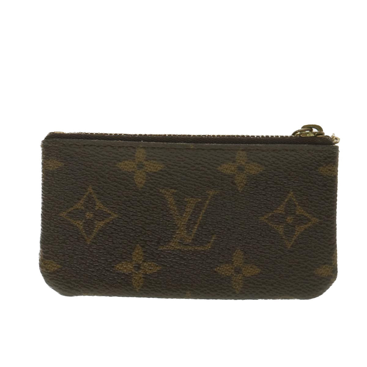 LOUIS VUITTON Monogram Pochette Cles Coin Purse M62650 LV 38642