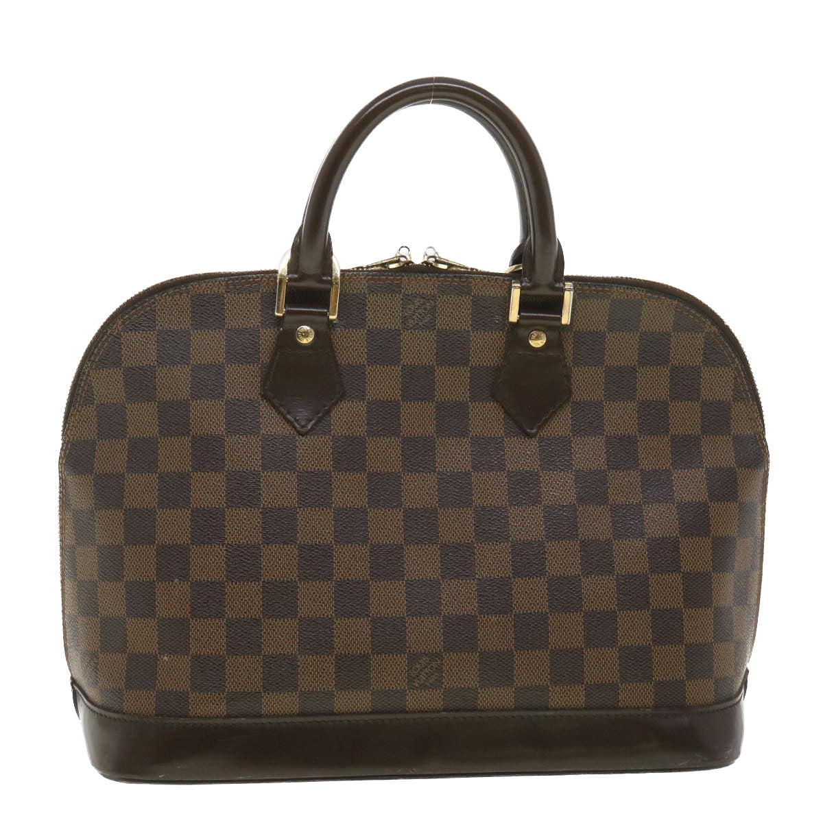 LOUIS VUITTON Damier Ebene Alma Hand Bag N51131 LV 38661