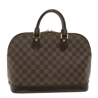 LOUIS VUITTON Damier Ebene Alma Hand Bag N51131 LV 38661