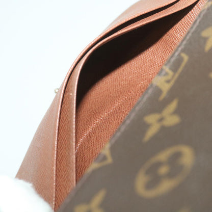 LOUIS VUITTON Monogram Porte Monnaie Billets Tresor Wallet M61730 LV 38663