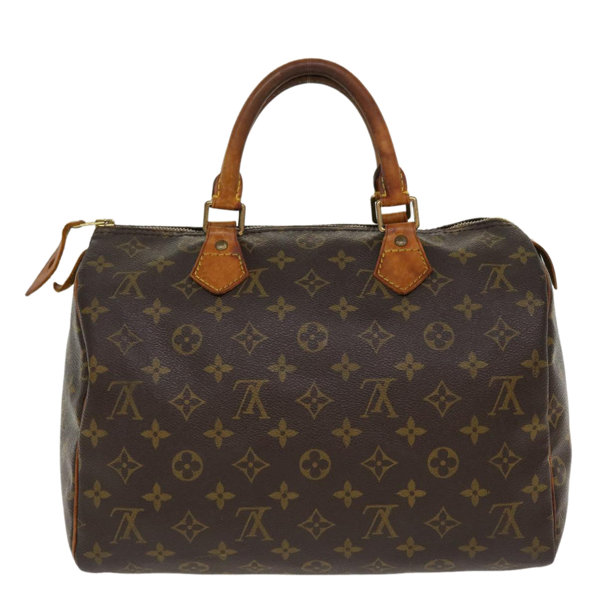 LOUIS VUITTON Monogram Speedy 30 Hand Bag M41526 LV 38675