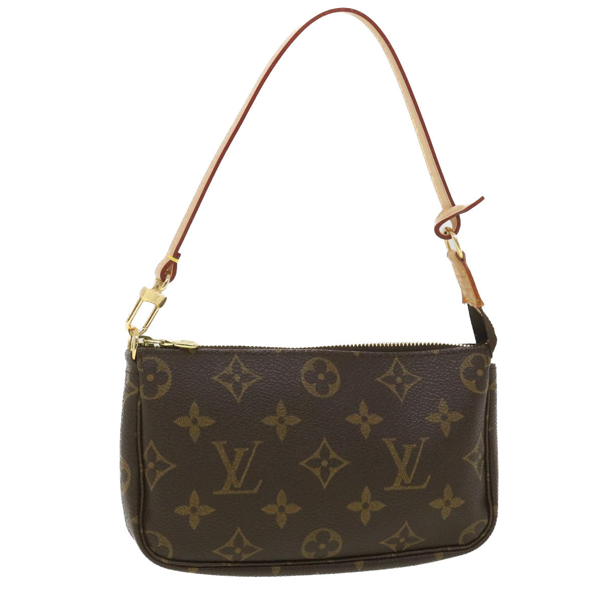 LOUIS VUITTON Monogram Mini Pochette Accessoires Pouch M58009 LV 38676