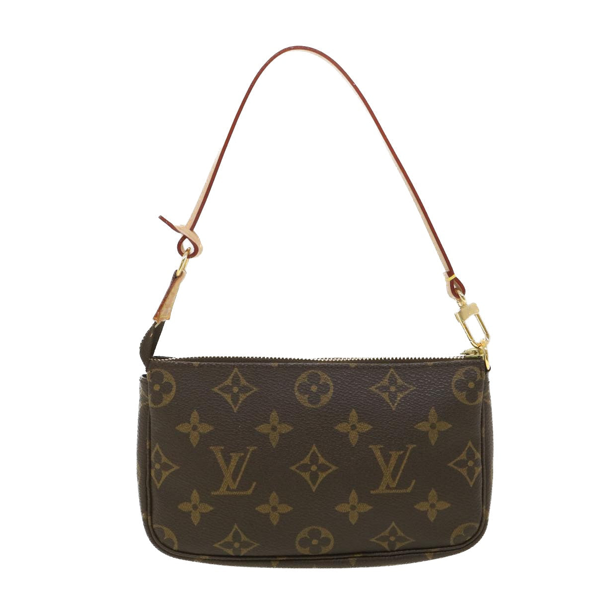 LOUIS VUITTON Monogram Mini Pochette Accessoires Pouch M58009 LV 38676