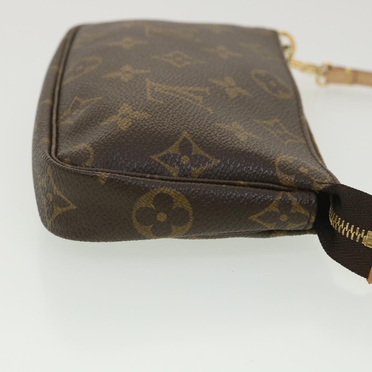 LOUIS VUITTON Monogram Mini Pochette Accessoires Pouch M58009 LV 38676