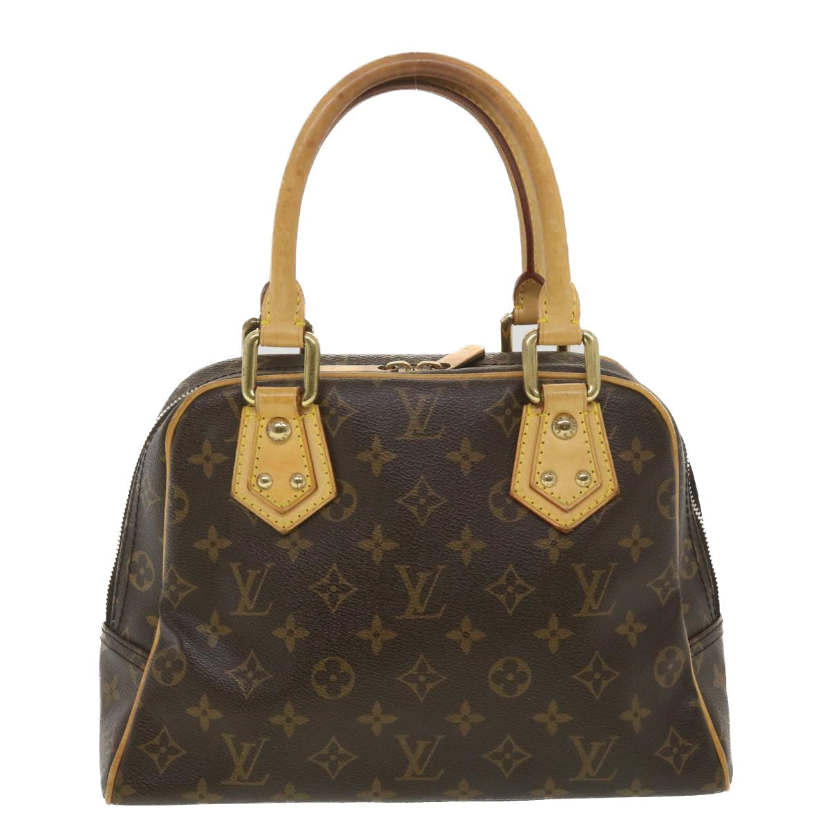 LOUIS VUITTON Monogram Manhattan PM Hand Bag M40026 LV 38682