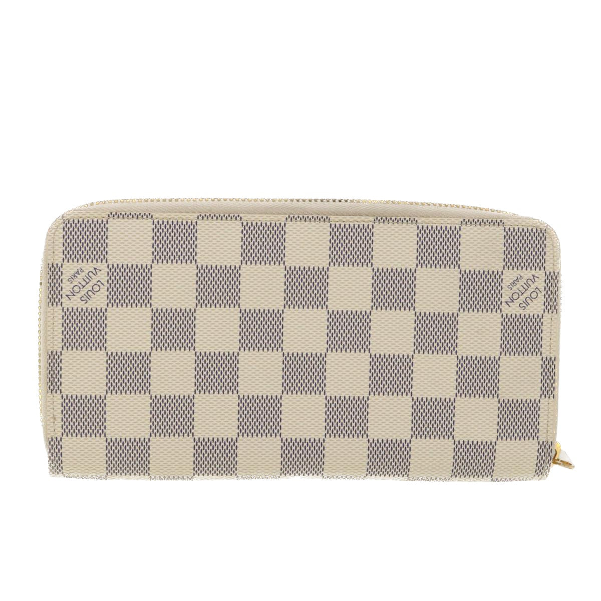 LOUIS VUITTON Damier Azur Zippy Wallet Long Wallet N60019 LV 38683