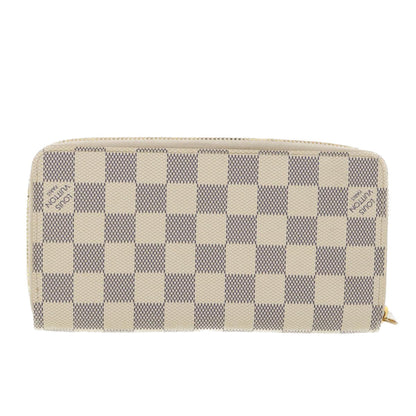 LOUIS VUITTON Damier Azur Zippy Wallet Long Wallet N60019 LV 38683