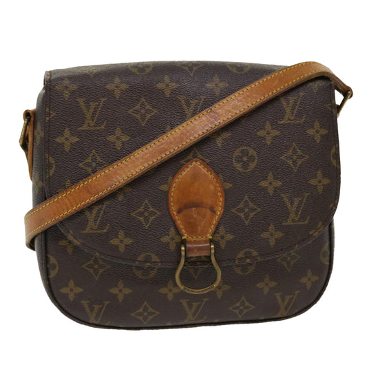 LOUIS VUITTON Monogram Saint Cloud GM Shoulder Bag M51242 LV 38691