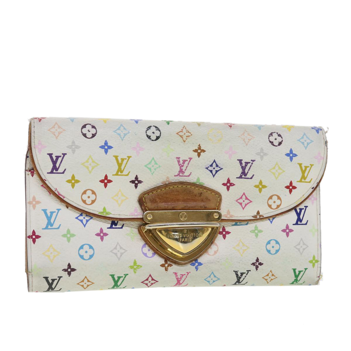 LOUIS VUITTON Monogram Multicolor Portefeuille Ugeni M60053 LV 38703