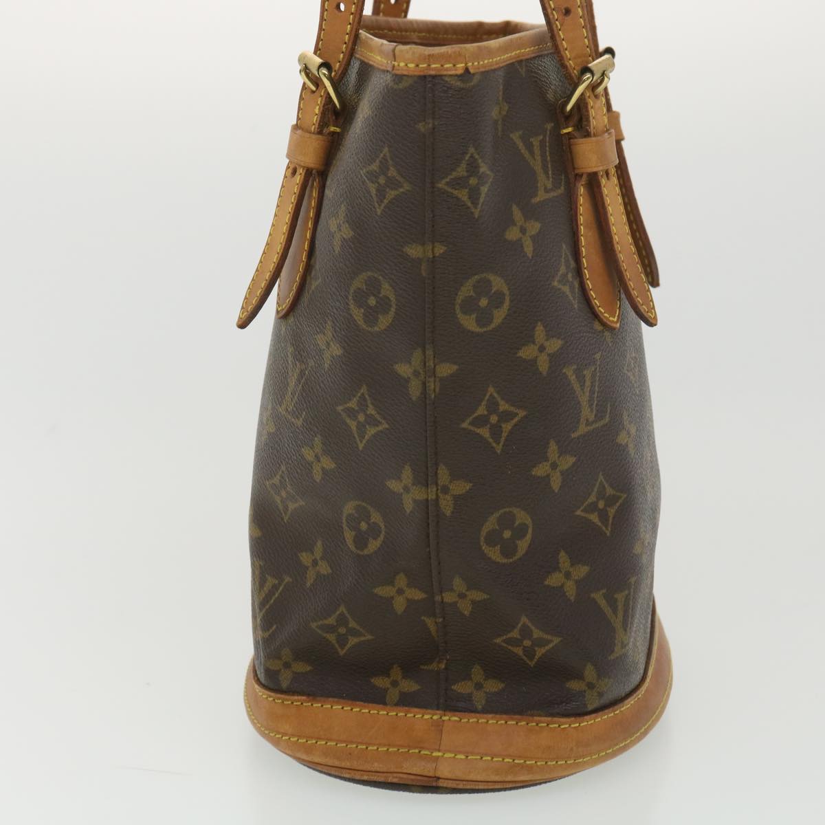LOUIS VUITTON Monogram Bucket PM Shoulder Bag M42238 LV 38706