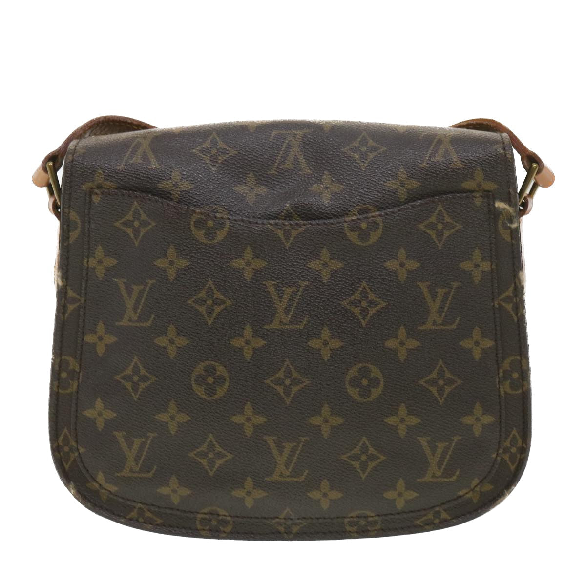 LOUIS VUITTON Monogram Saint Cloud GM Shoulder Bag M51242 LV 38730