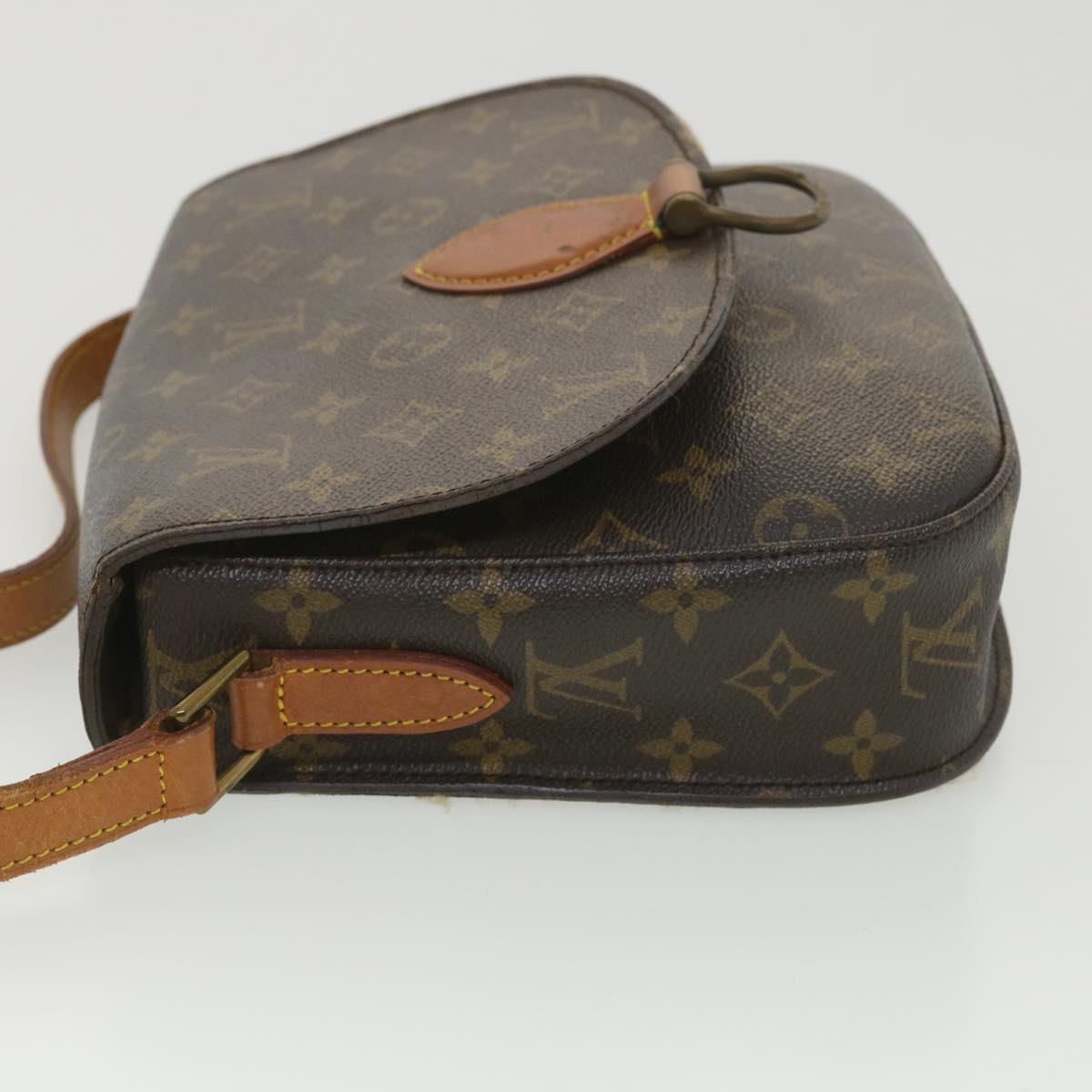 LOUIS VUITTON Monogram Saint Cloud GM Shoulder Bag M51242 LV 38730