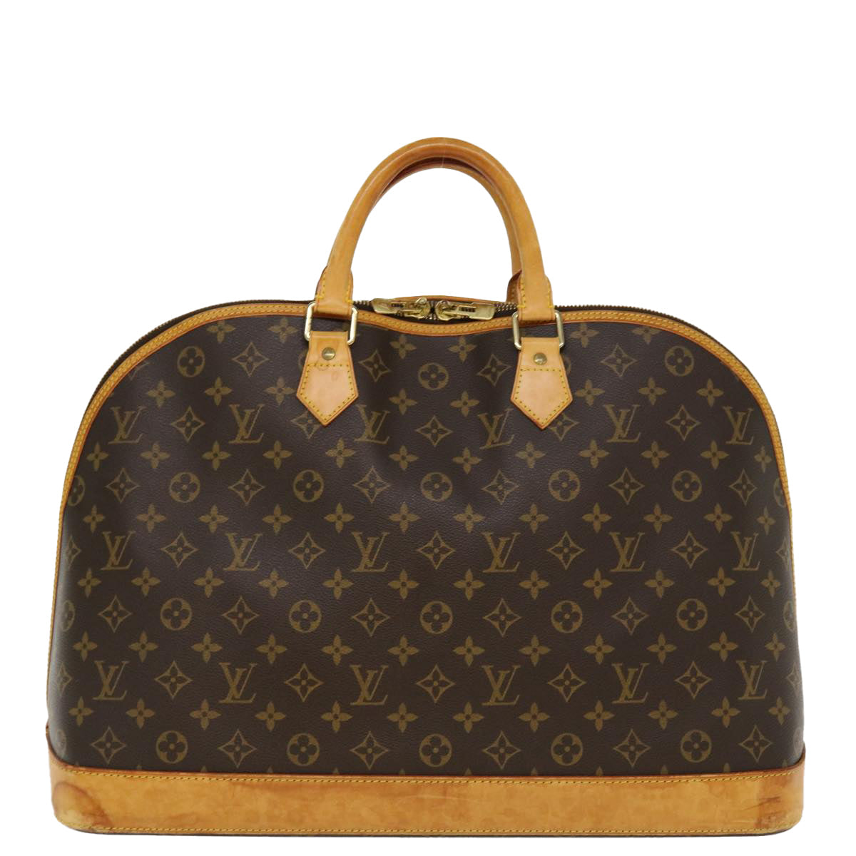LOUIS VUITTON Monogram Alma Voyage MM Hand Bag M41446 LV 38750