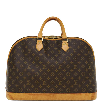 LOUIS VUITTON Monogram Alma Voyage MM Hand Bag M41446 LV 38750