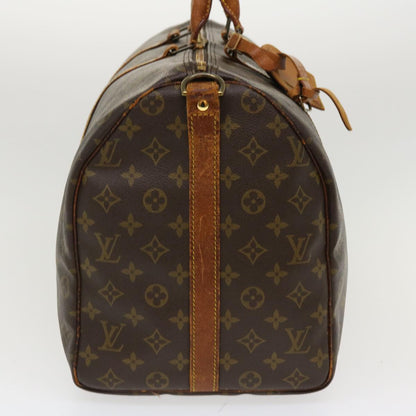 LOUIS VUITTON Monogram Keepall Bandouliere 50 Boston Bag M41416 LV 38760
