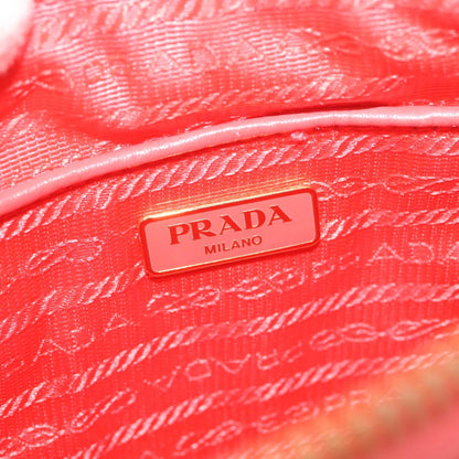 Prada Shoulder Bag Nylon Orange  38772