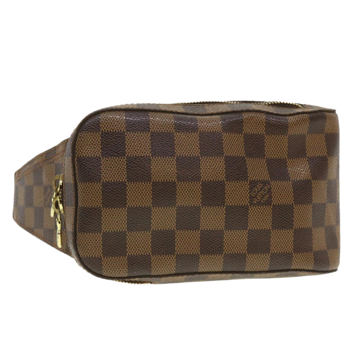 LOUIS VUITTON Damier Ebene Geronimos Shoulder Bag N51994 LV 38780