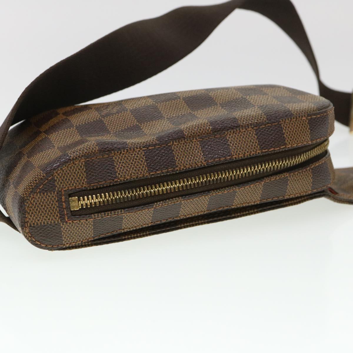 LOUIS VUITTON Damier Ebene Geronimos Shoulder Bag N51994 LV 38780