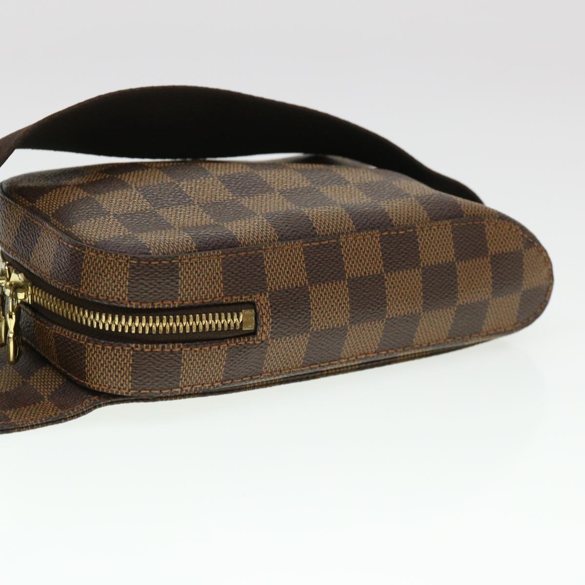 LOUIS VUITTON Damier Ebene Geronimos Shoulder Bag N51994 LV 38780