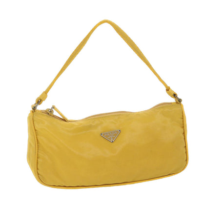 Prada Accessory Pouch Nylon Yellow  38793