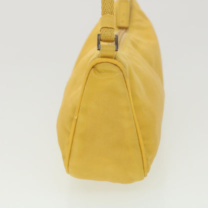 Prada Accessory Pouch Nylon Yellow  38793