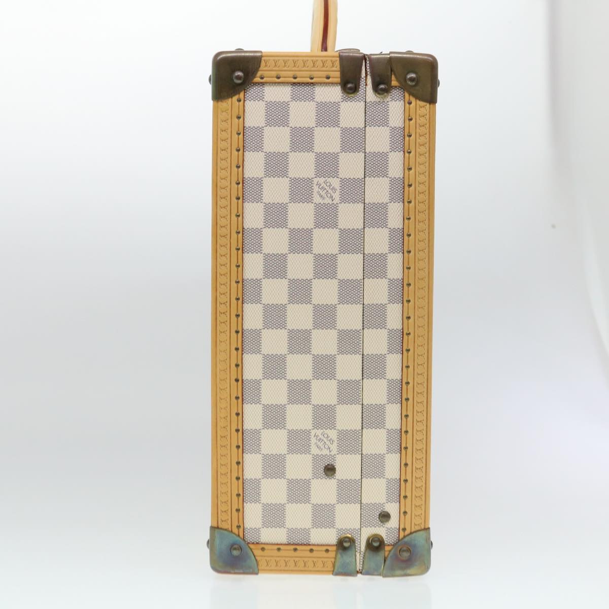LOUIS VUITTON Damier Azur Cotteville 45 Trunk SPO LV 38808A