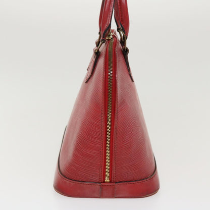 LOUIS VUITTON Epi Alma Hand Bag Red M52147 LV 38827