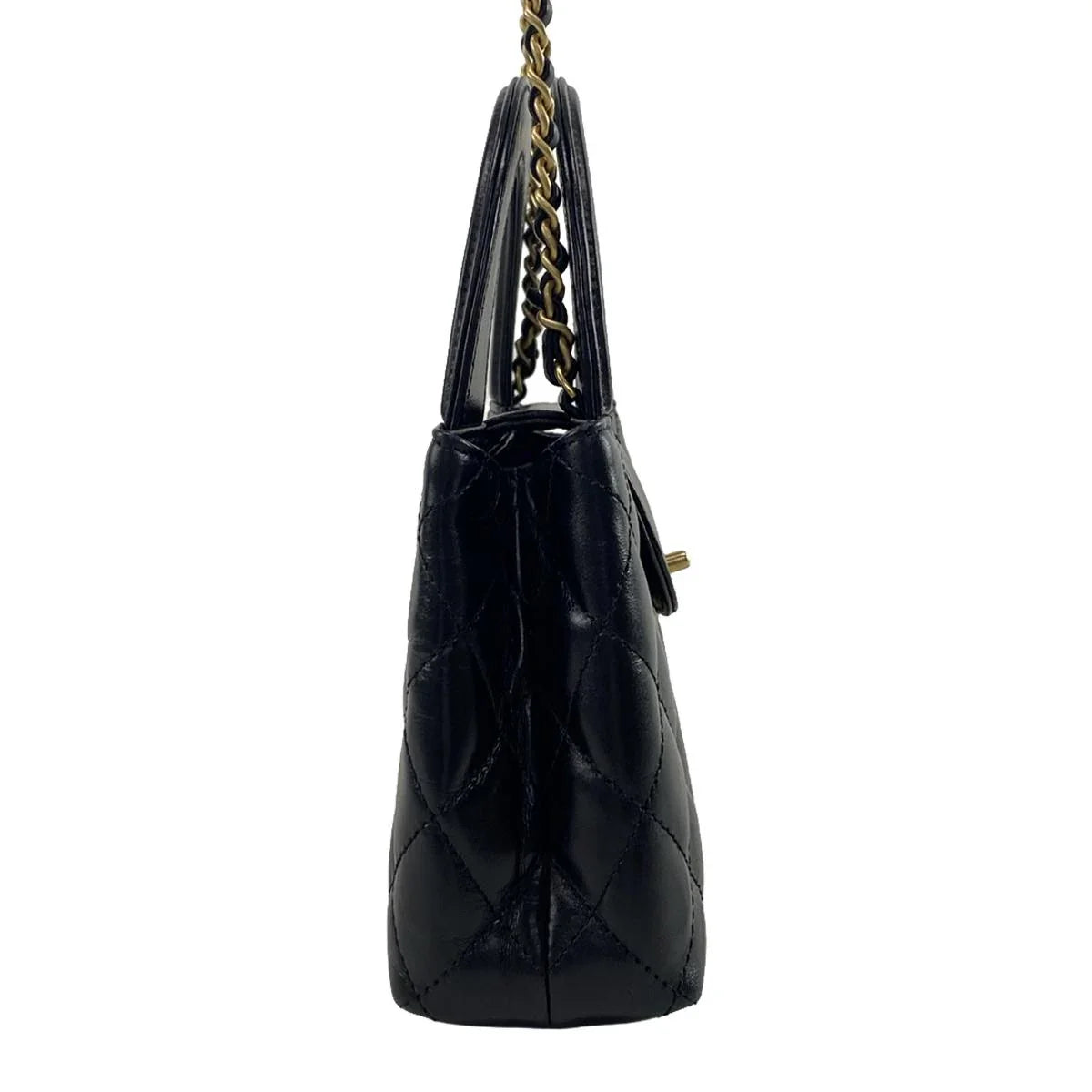 Chanel Mini Shopping Kelly Black Bag