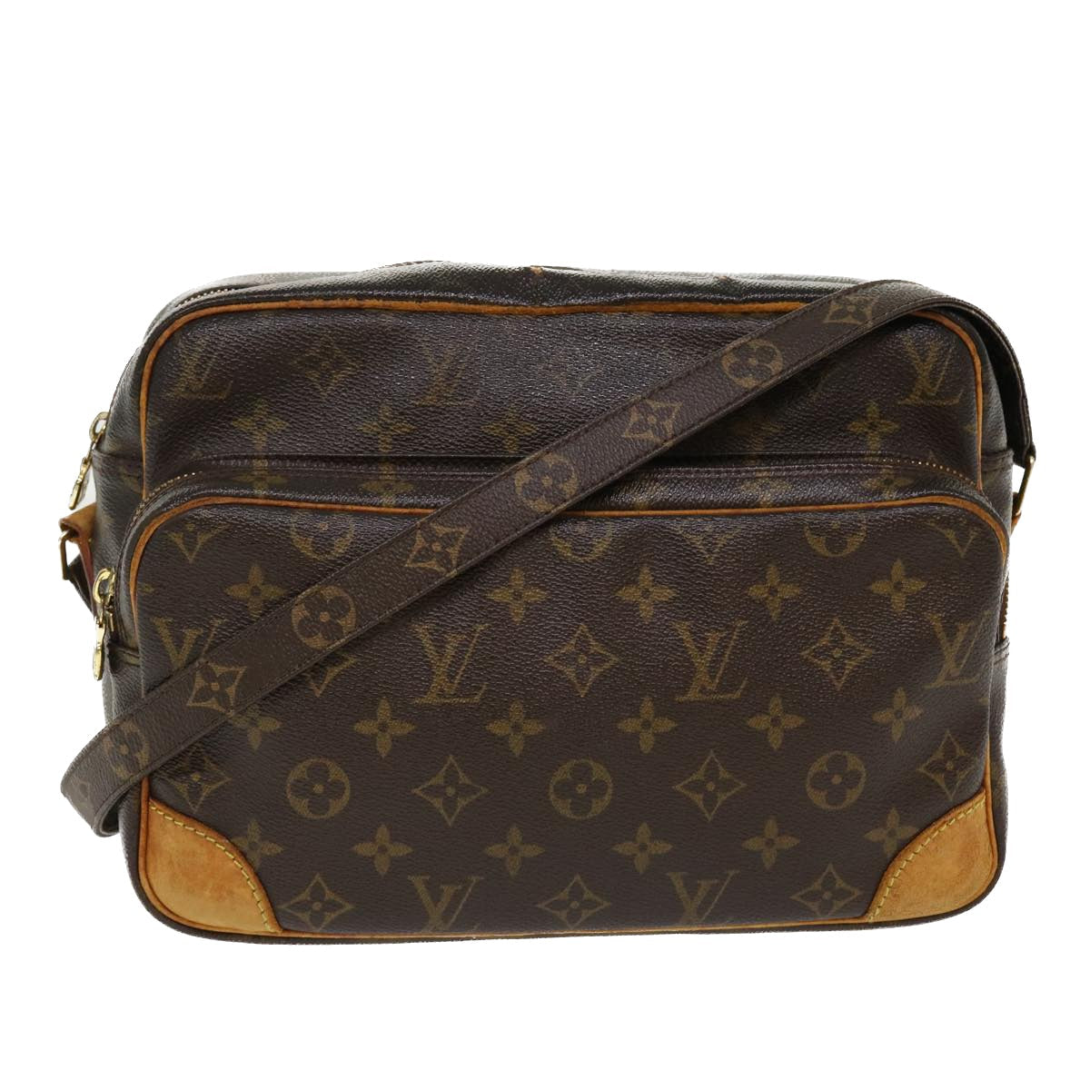 LOUIS VUITTON Monogram Nile Shoulder Bag M45244 LV 38868
