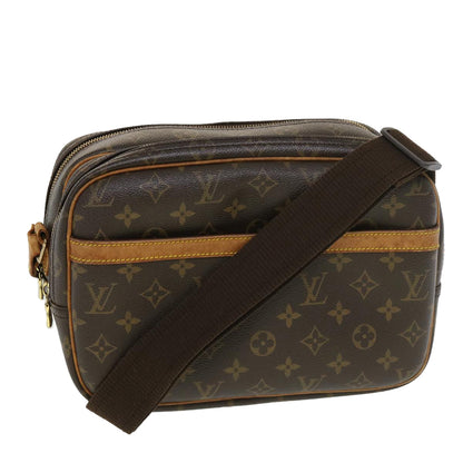 LOUIS VUITTON Monogram Reporter PM Shoulder Bag M45254 LV 38872