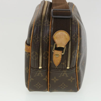LOUIS VUITTON Monogram Reporter PM Shoulder Bag M45254 LV 38872