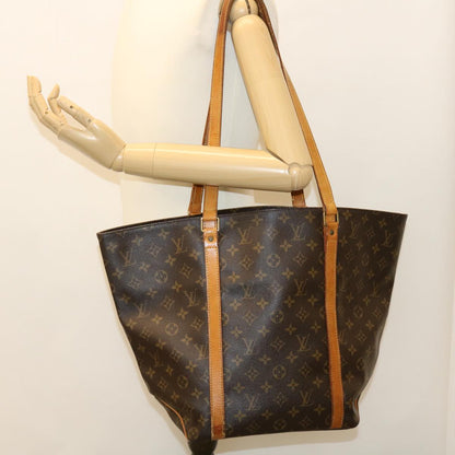 LOUIS VUITTON Monogram Sac Shopping Tote Bag M51108 LV 38874
