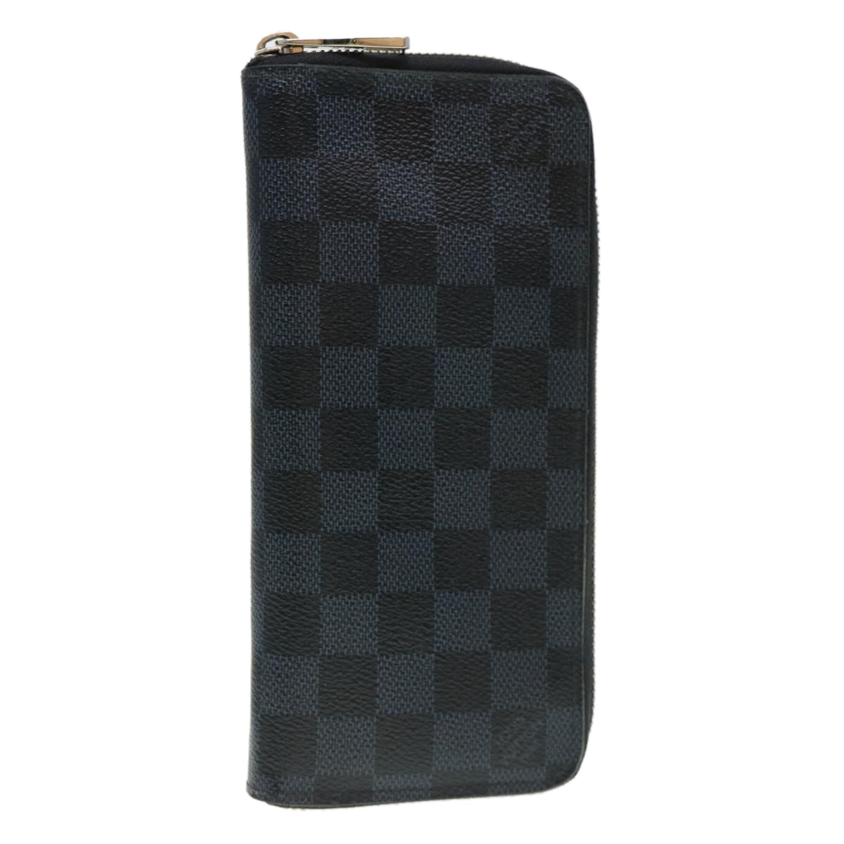 LOUIS VUITTON Damier Cobalt Zippy Wallet Vertical Long Wallet N62240 LV 38888