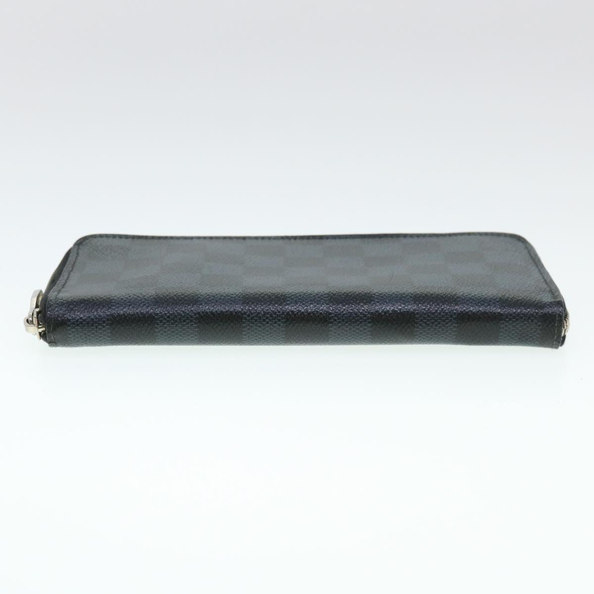 LOUIS VUITTON Damier Cobalt Zippy Wallet Vertical Long Wallet N62240 LV 38888