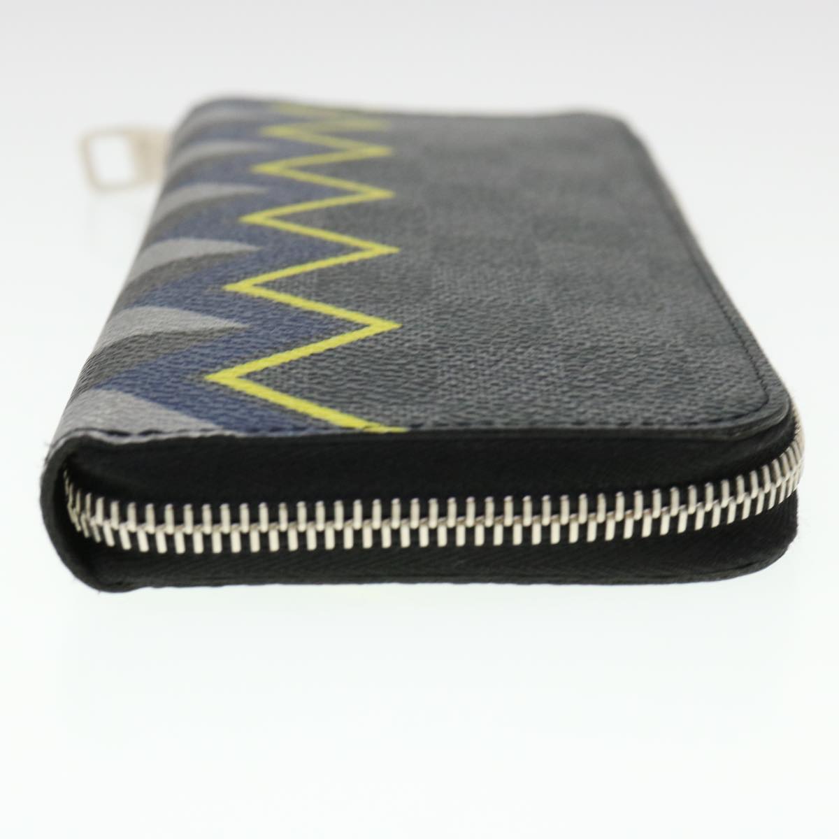LOUIS VUITTON Damier Graphite Zippy Wallet Vertical Wallet N61253 LV 38889