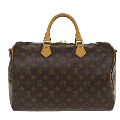 LOUIS VUITTON Monogram Speedy Bandouliere 35 Hand Bag 2way M40392 LV 38930