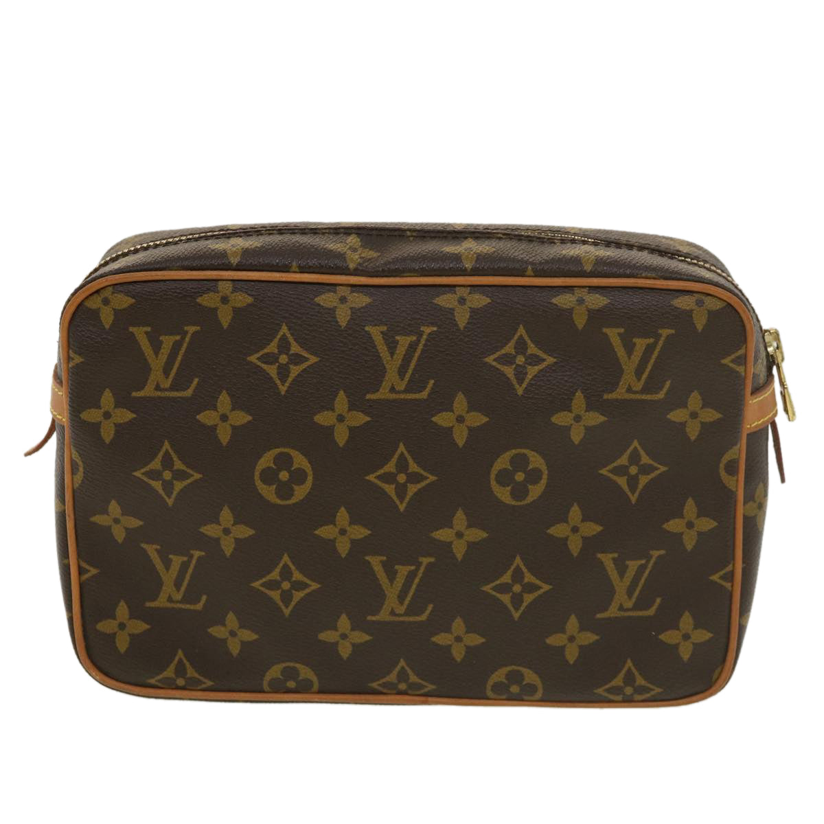 LOUIS VUITTON Monogram Compiegne 23 Clutch Bag M51847 LV 38934