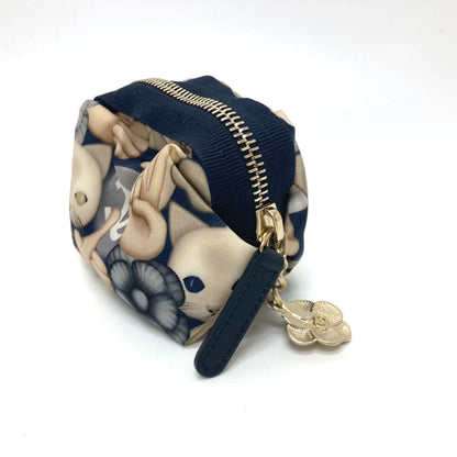 CHANEL Cosmetics Pouch Nylon multicolor Choupette Cat Print