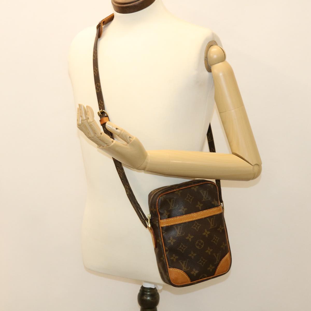 LOUIS VUITTON Monogram Danube Shoulder Bag M45266 LV 38941