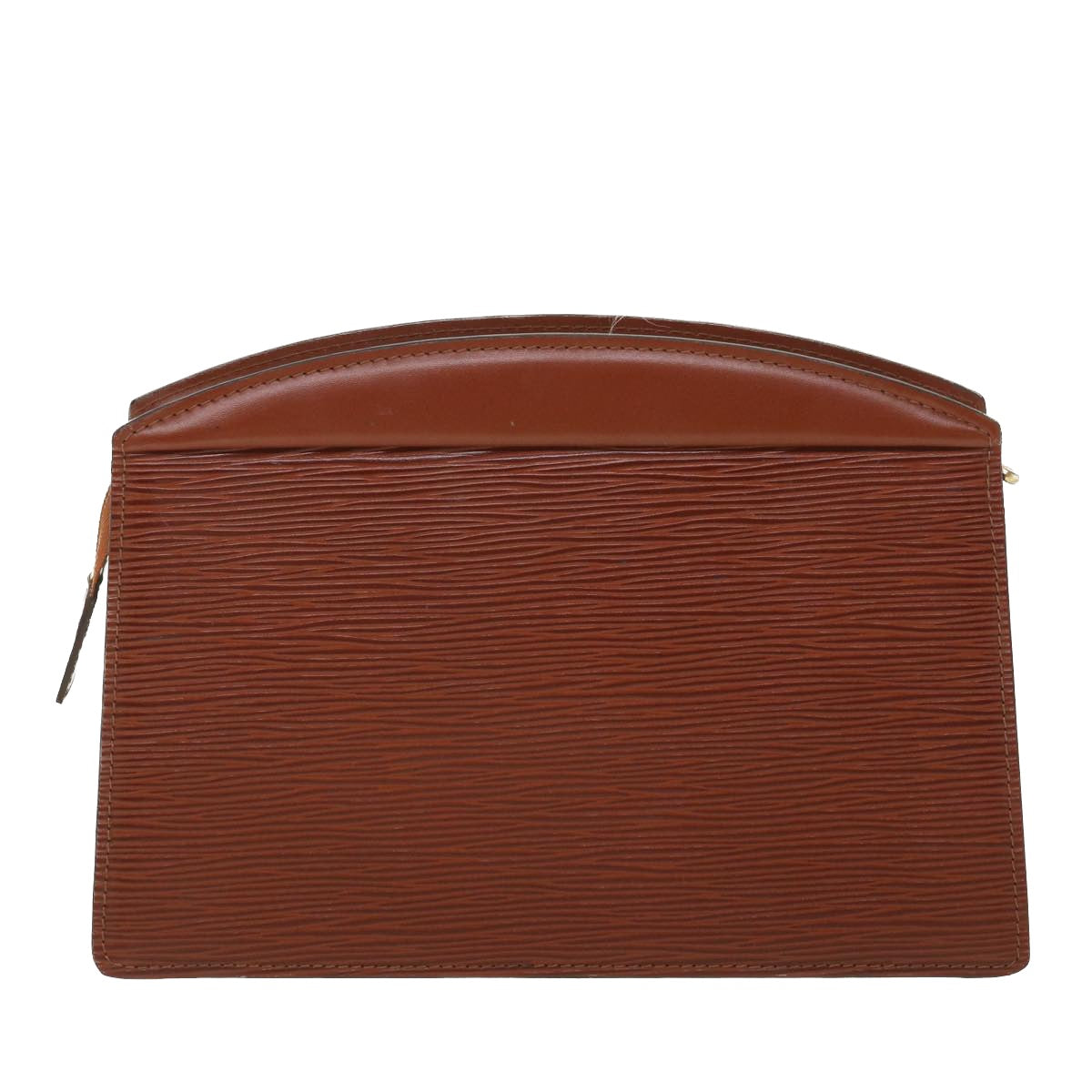LOUIS VUITTON Epi Trousse Crete Pouch Brown M48403 LV 38950