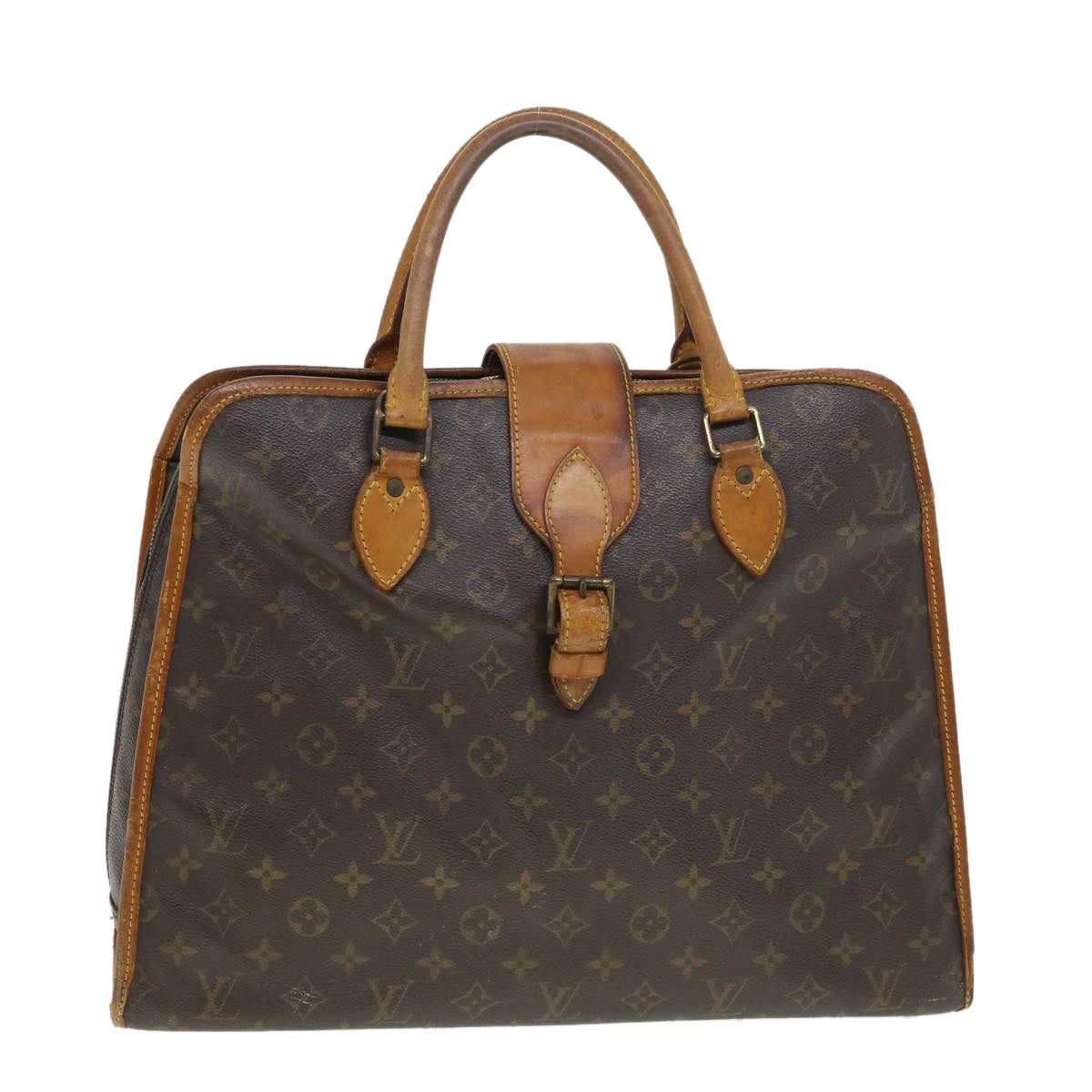 LOUIS VUITTON Monogram Rivoli Hand Bag M53380 LV 38956